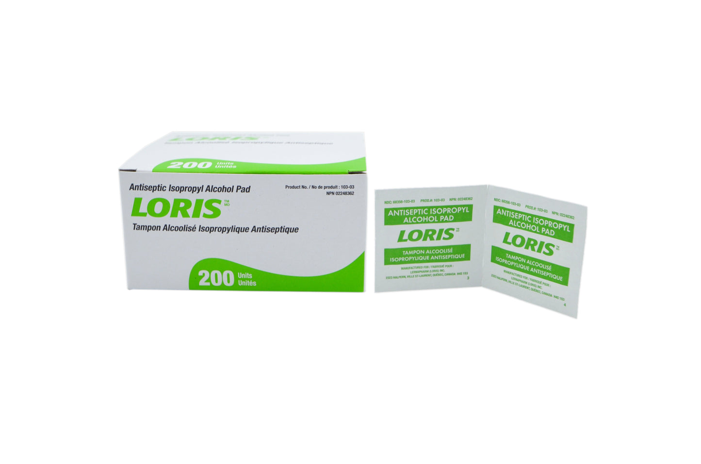 Tampons Alcoolisés Moyens