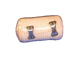 Pansement de soutien élastique ou compressif (7,6 cm)