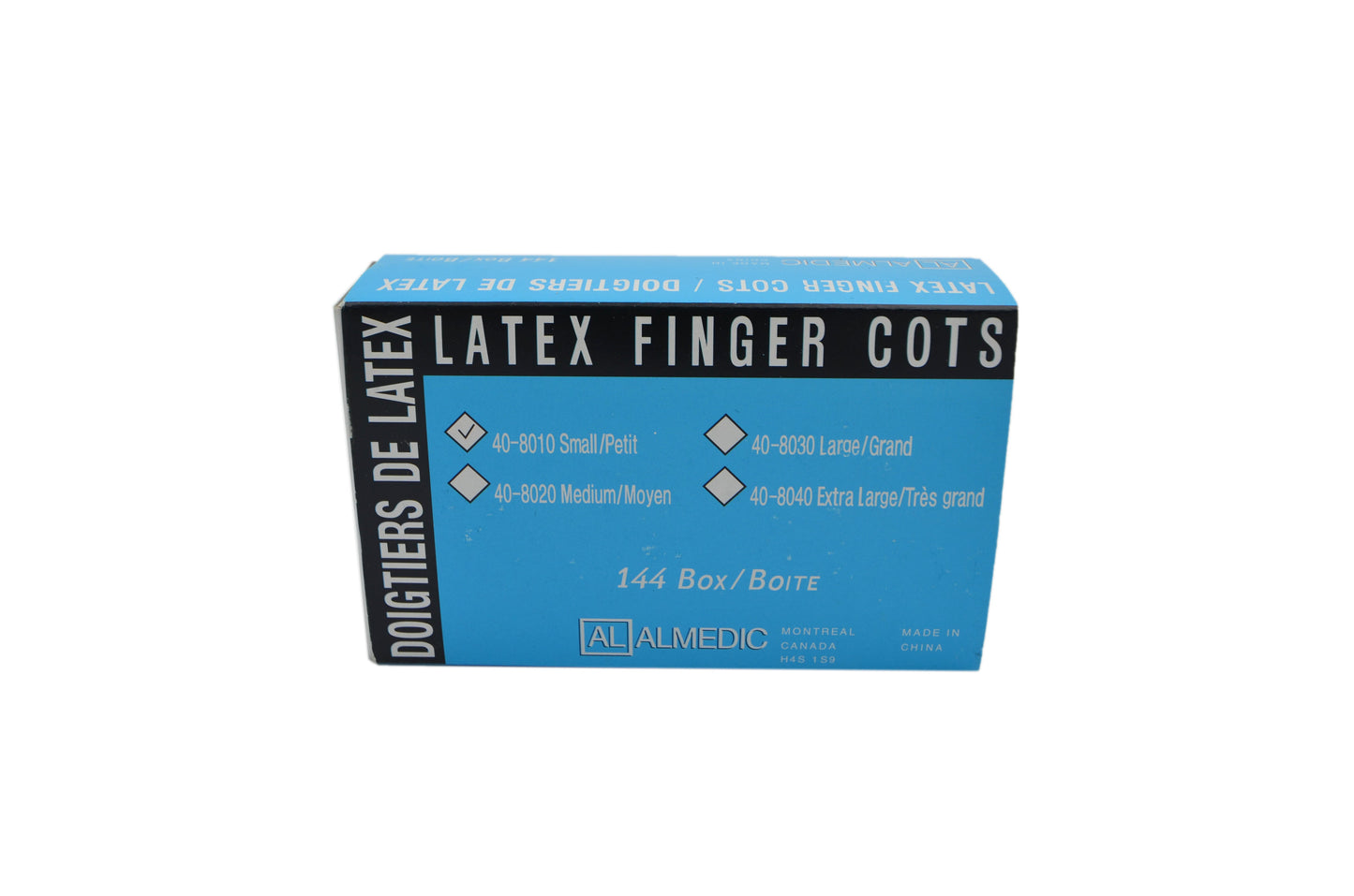 Doigtier en latex (Boîte de 144)