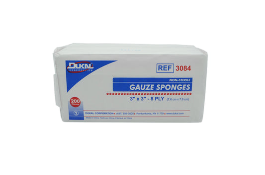 Compresse de gaze non-stérile (3'' x 3") (paquet / 200)
