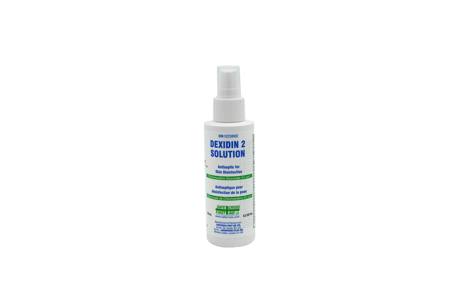 Solution Antiseptique BZK, Vaporisateur (125 ml)