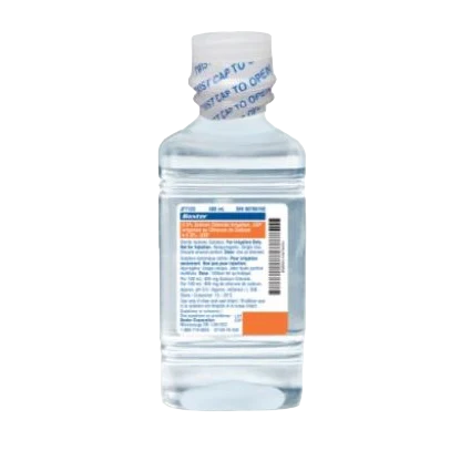 Solution pour irrigation de chlorure de sodium à 0,9%