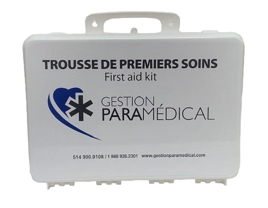 Boîtier vide en plastique blanc U-36