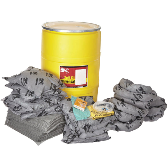 Ensemble de lutte contre les déversements, Universel, Baril, Absorbance de 41 gal.